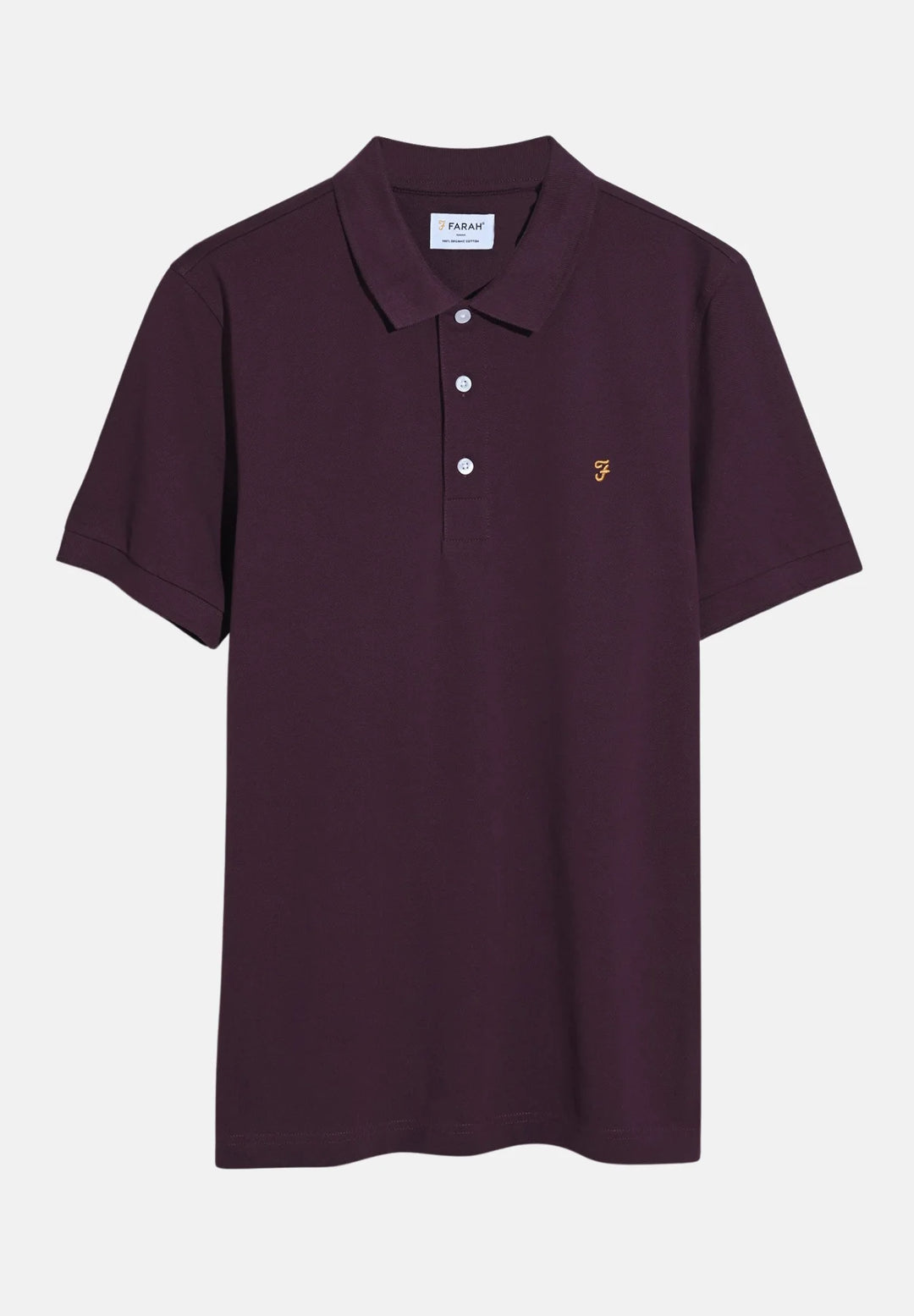 Farah Blanes Polo Shirt | Bordeaux