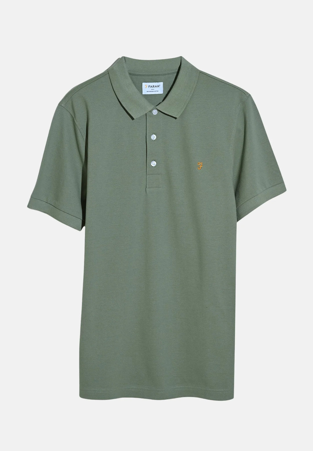 Farah Blanes Polo Shirt | Tarragon Green