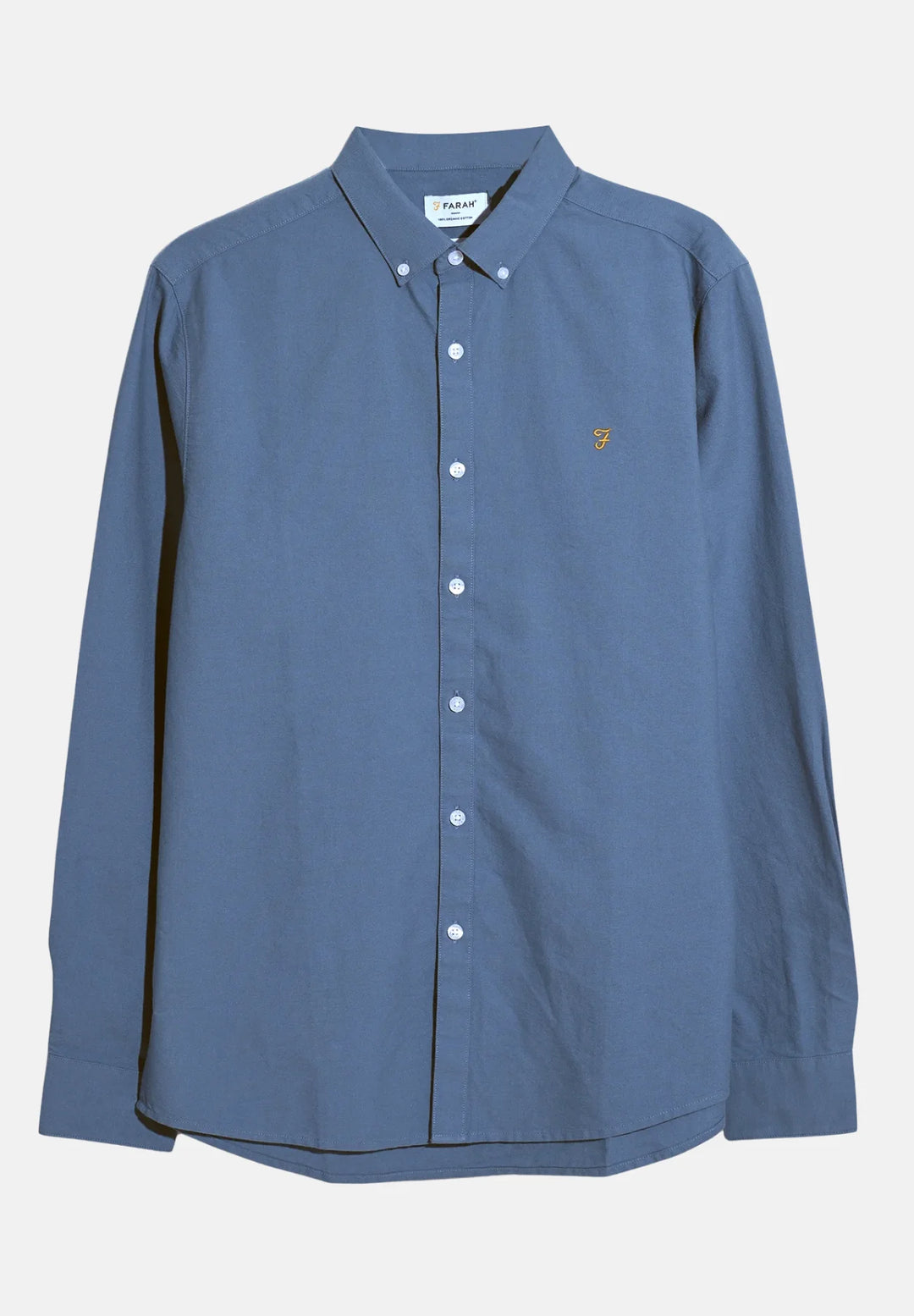 Farah Brewer Oxford Shirt | Chalk Blue