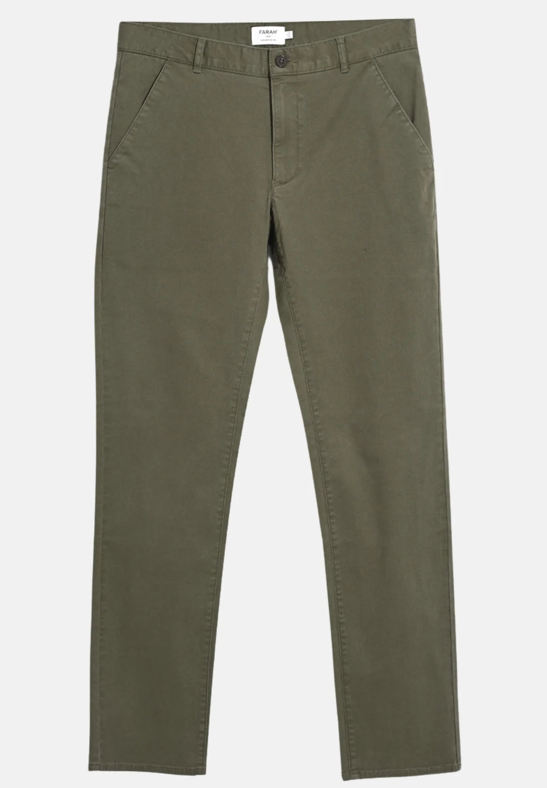 Farah Elm slim-fit Chinos | Olive Green