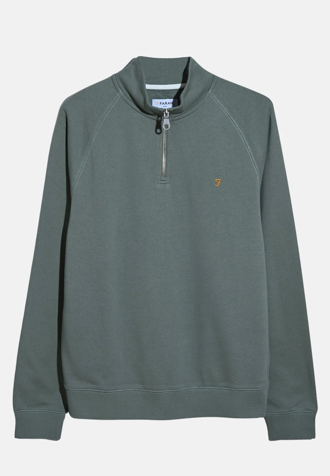 Farah Jim 1/4-zip Top | Tarragon Green
