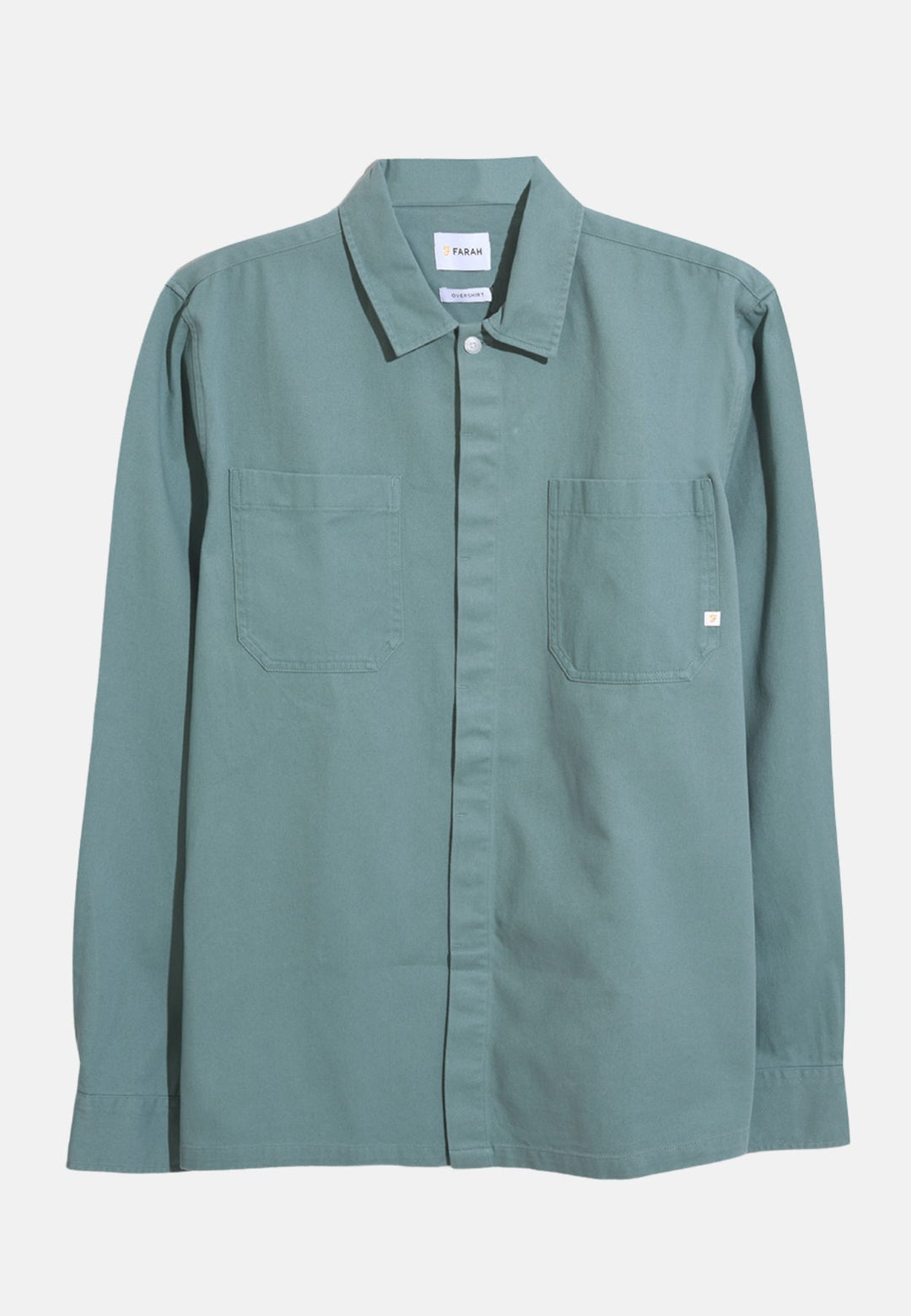 Men's Farah Leon  Overshirt in Green