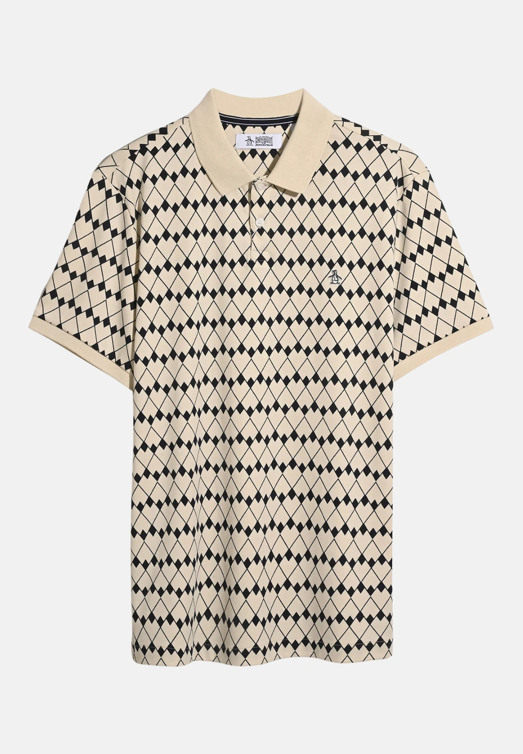 Original Penguin Flags Print Polo Shirt | Birch