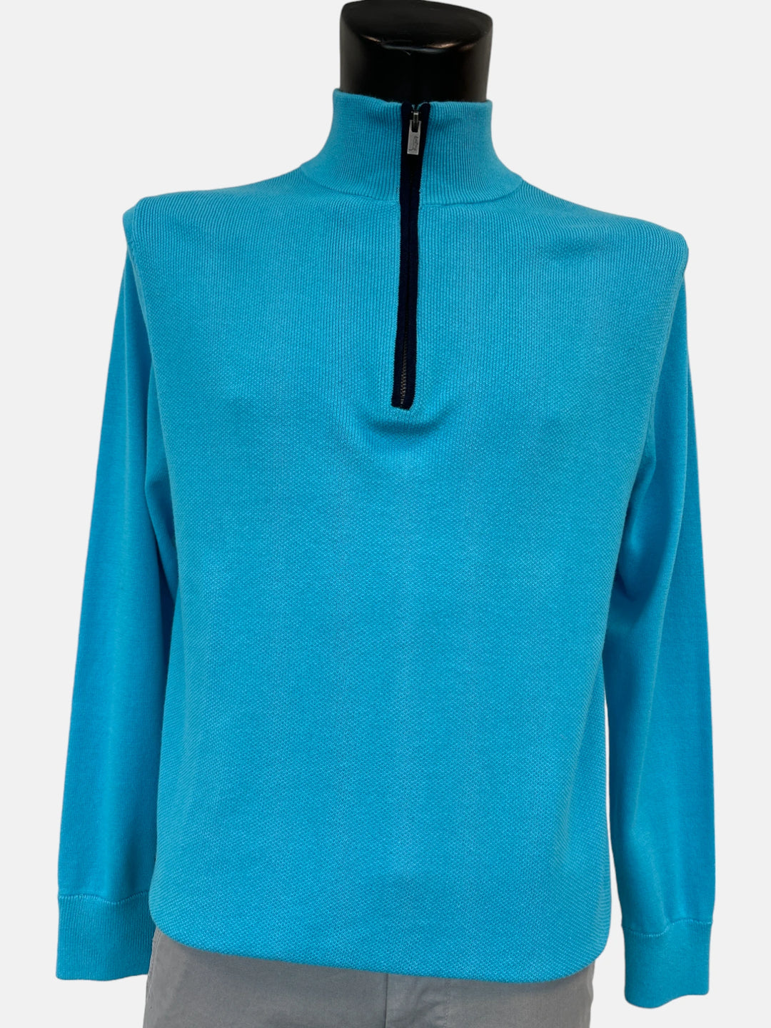 6th Sense 1/4 zip Jumper | Chain Extra | Aqua