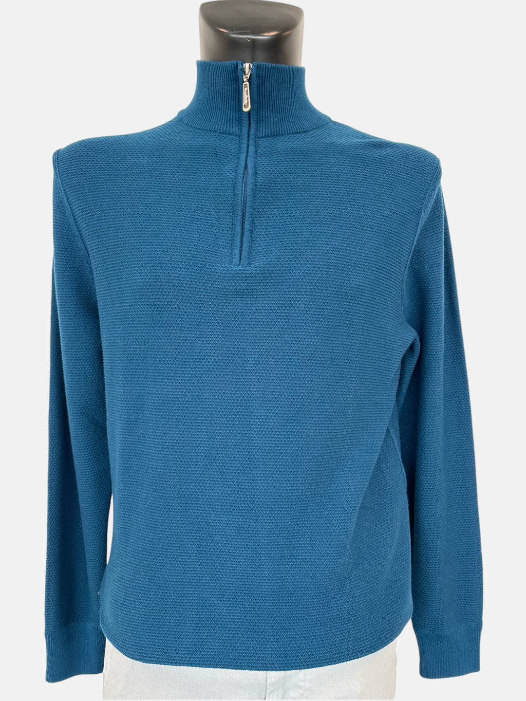 6th Sense 1/4 zip Jumper | Speck | Teal