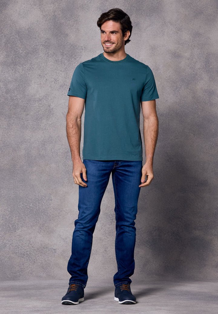 Rivet & Denim Josh T-Shirt | Aqua