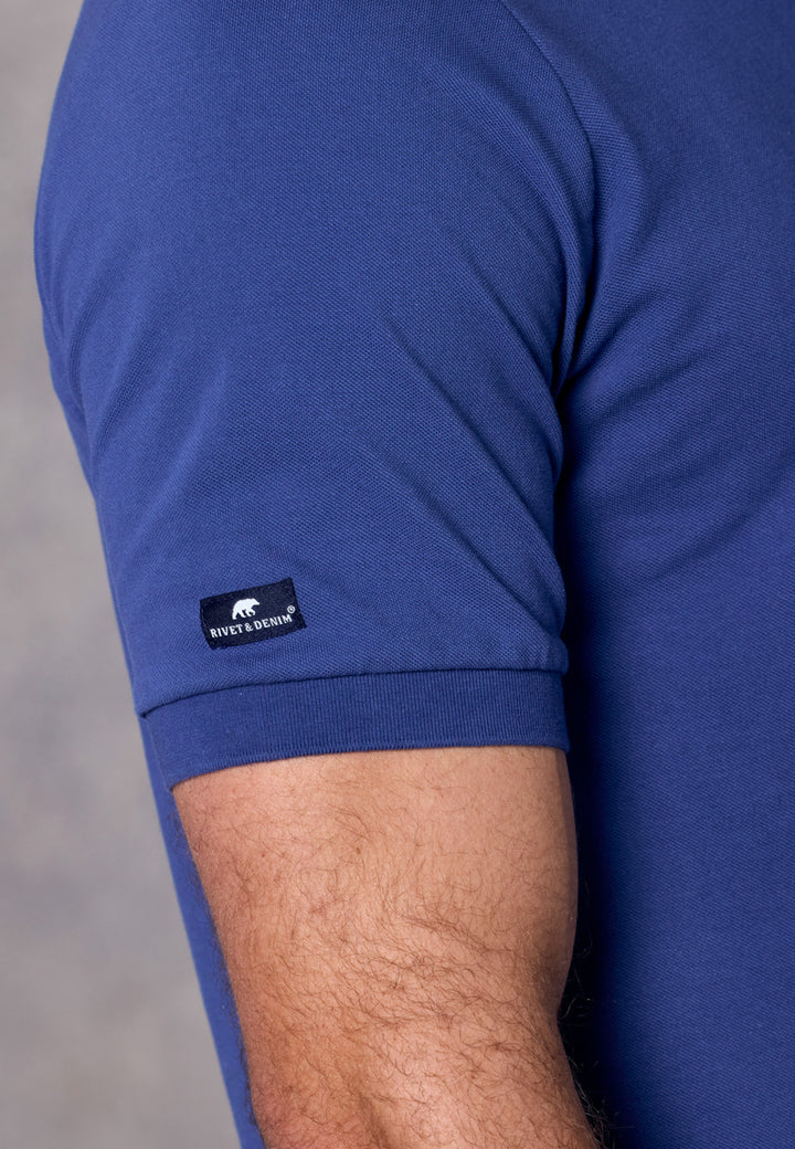 Rivet & Denim Mountain Polo Shirt | Steel