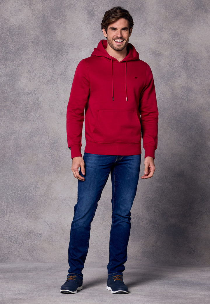 Rivet & Denim Apex Hoodie | Red