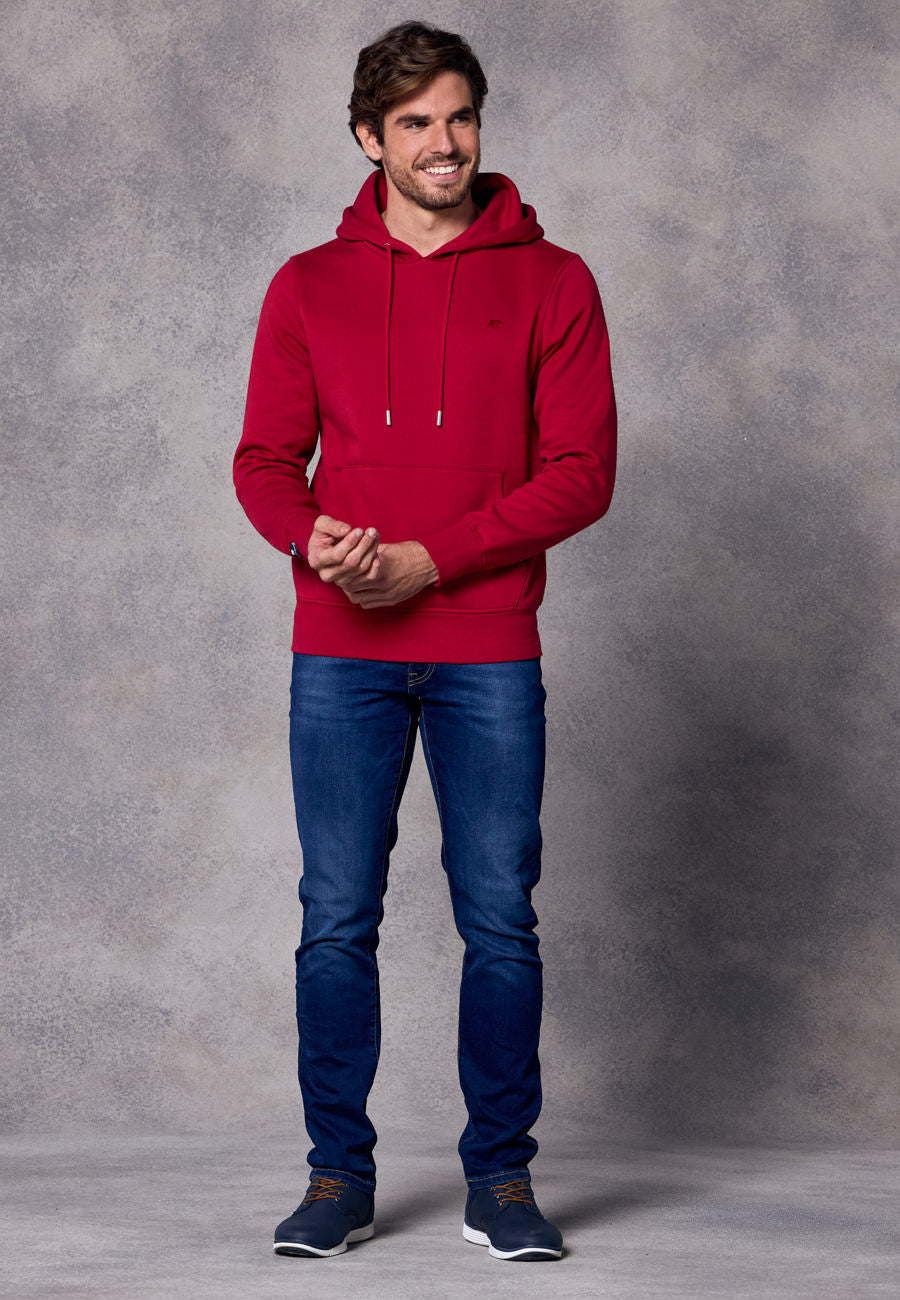 Rivet & Denim Apex Hoodie | Red