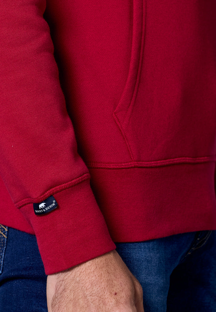 Rivet & Denim Apex Hoodie | Red