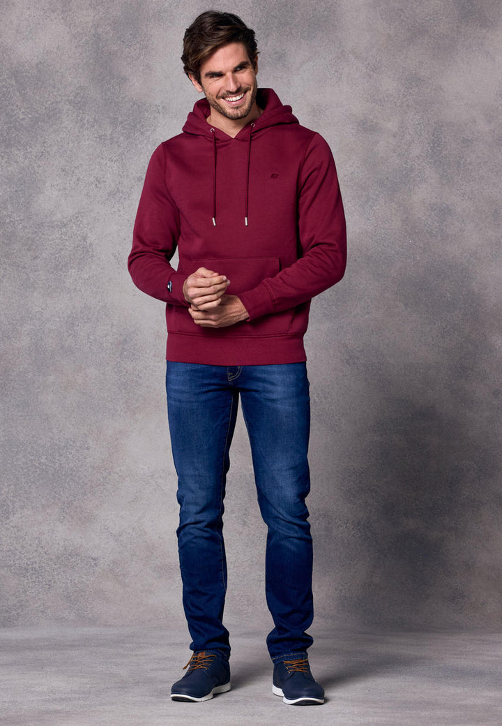 Rivet & Denim Apex Hoodie | Burgundy