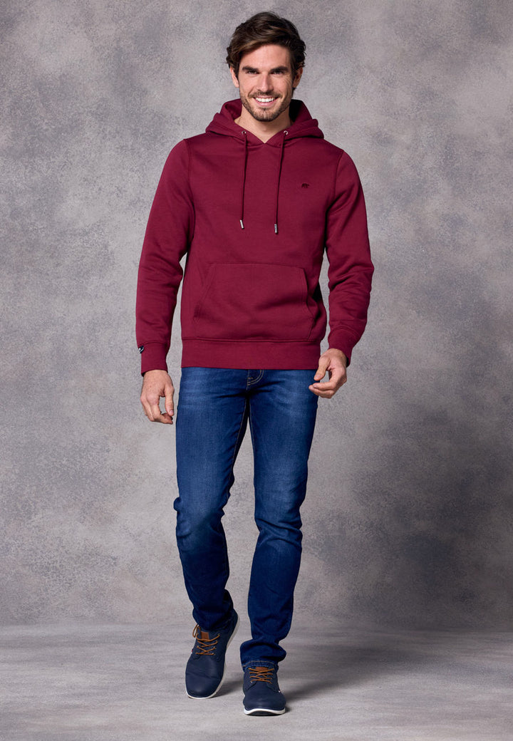 Rivet & Denim Apex Hoodie | Burgundy