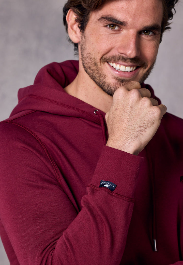 Rivet & Denim Apex Hoodie | Burgundy