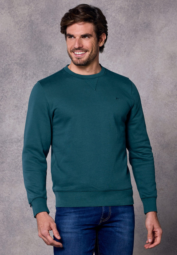 Rivet & Denim Senator Crew Sweatshirt | Aqua