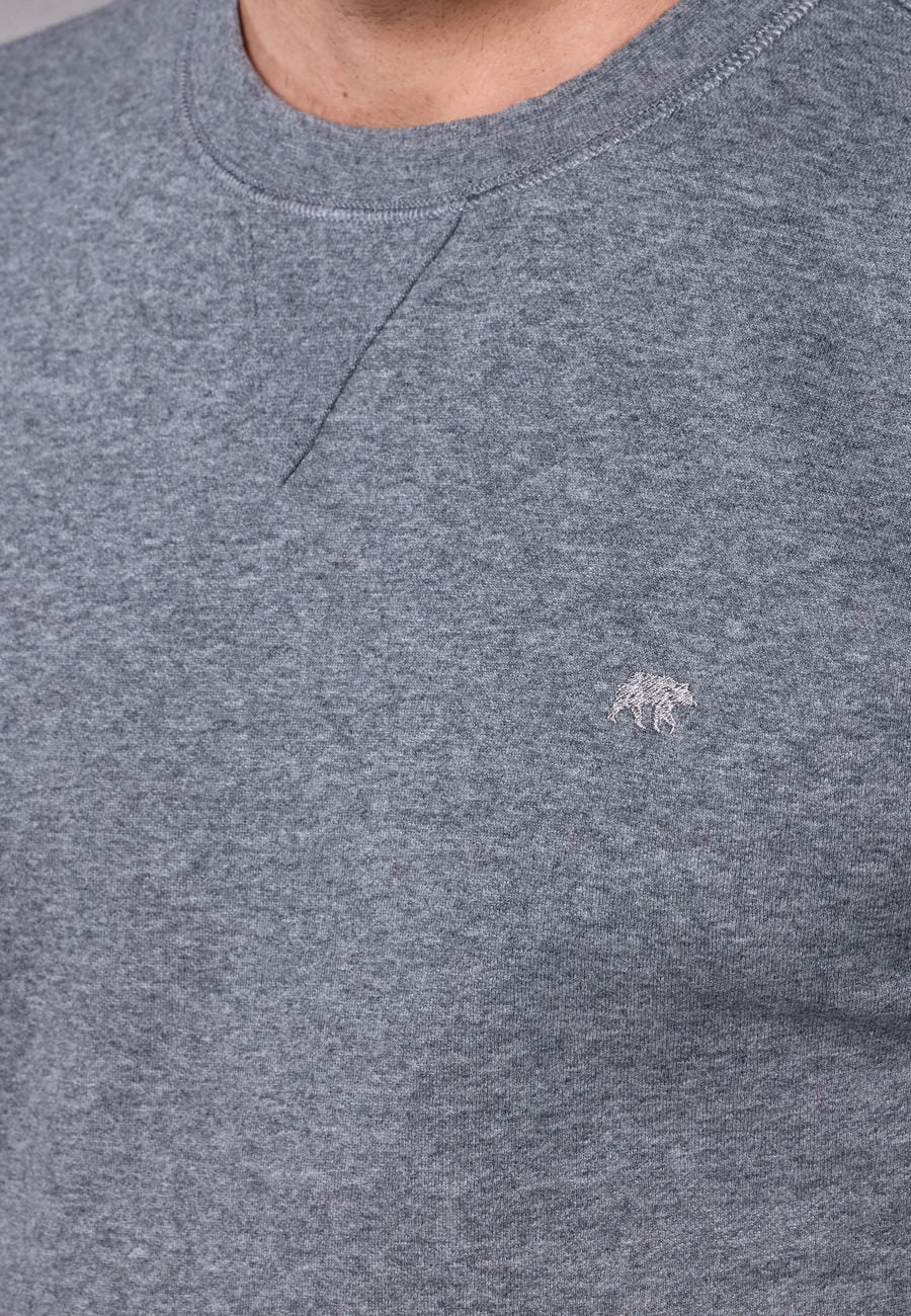 Rivet & Denim Senator Crew Sweatshirt | Grey