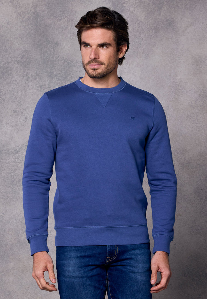 Rivet & Denim Senator Crew Sweatshirt | Steel