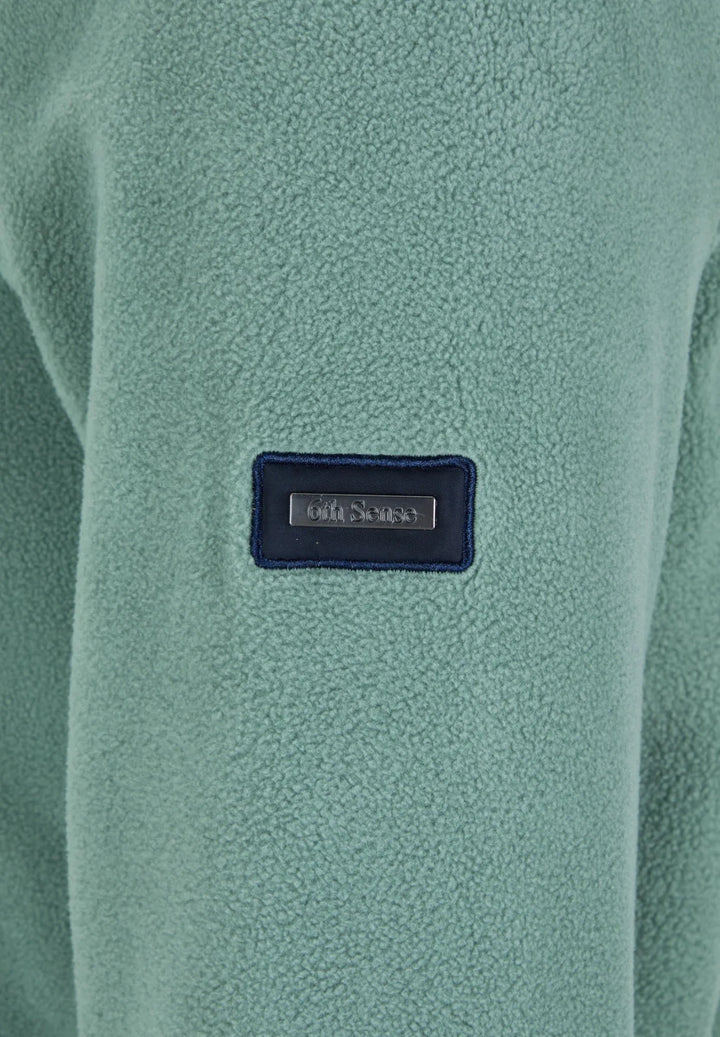 6th Sense 1/4-zip Fleece Top | Elevate | Green