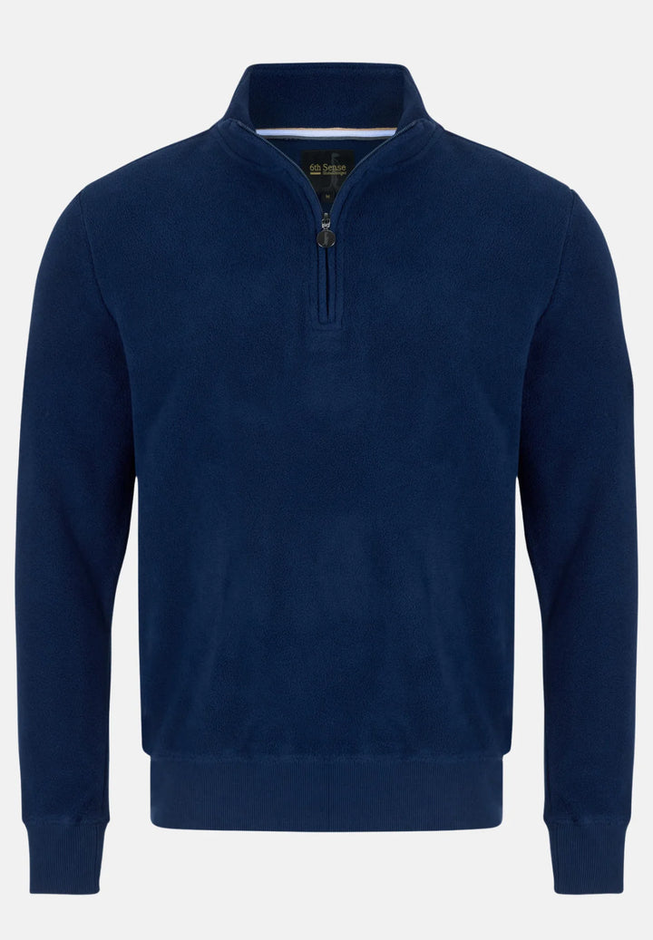 6th Sense 1/4-zip Fleece Top | Elevate | Ink