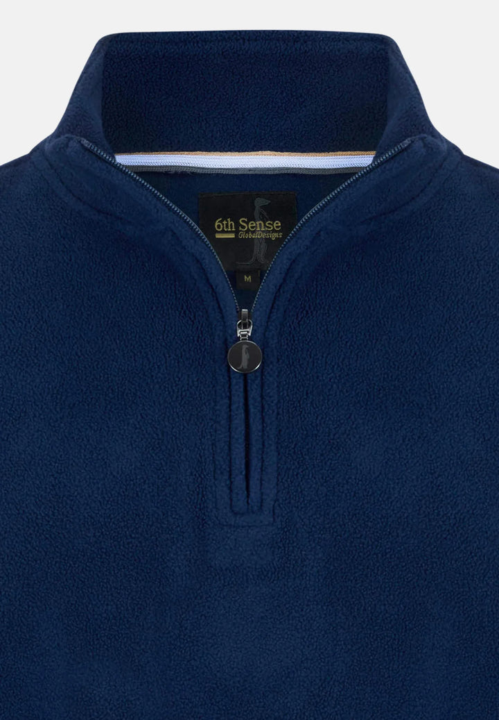 6th Sense 1/4-zip Fleece Top | Elevate | Ink