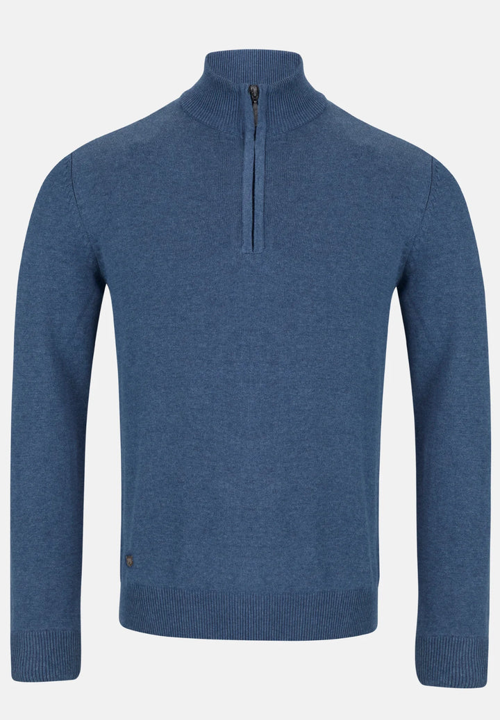 6th Sense 1/4-zip Jumper | Andrew | Blue Clair