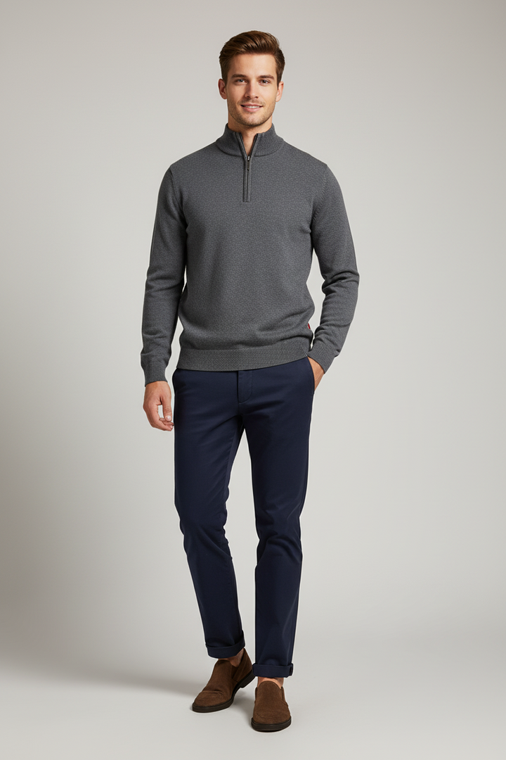 6th Sense 1/4-zip Jumper | Andrew | Graphite