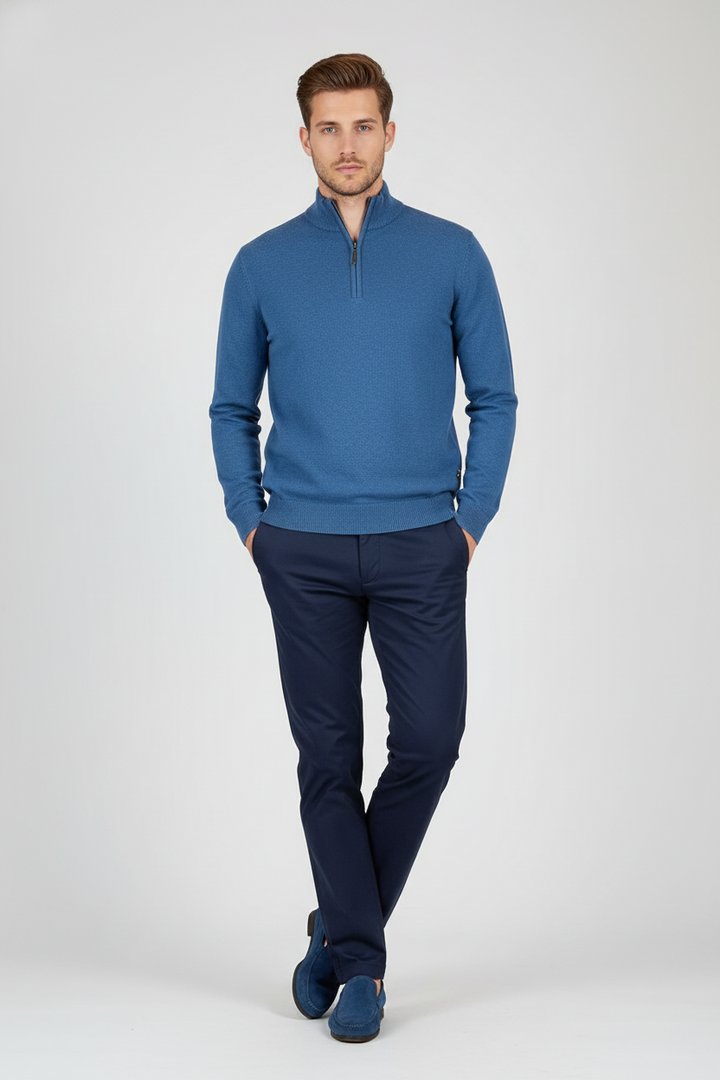 6th Sense 1/4-zip Jumper | Andrew | True Blue