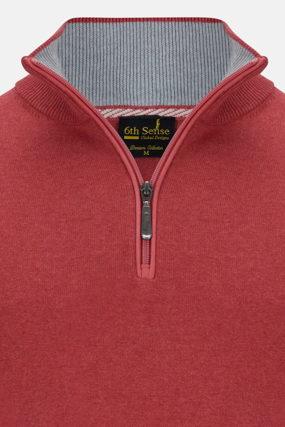6th Sense 1/4-zip Jumper | Harry | Coral