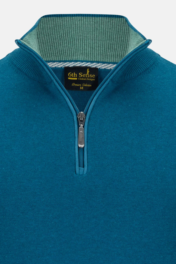 6th Sense 1/4-zip Jumper | Harry | Midnight