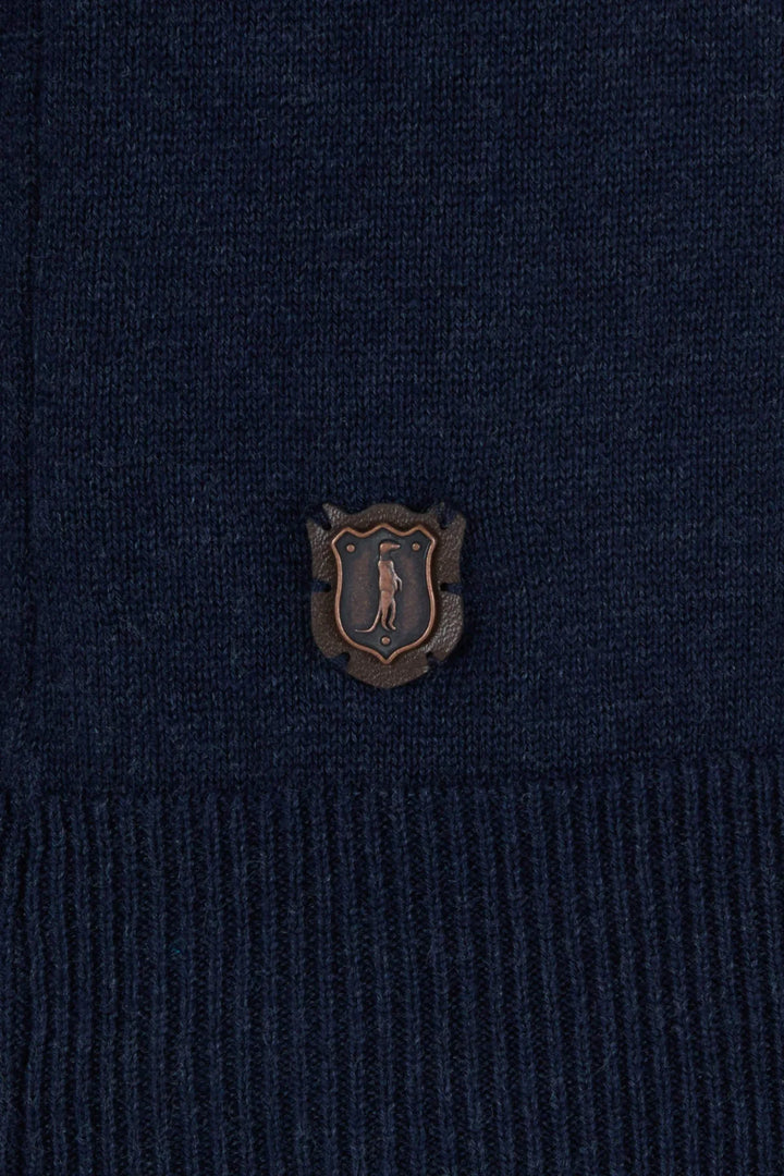 6th Sense 1/4-zip Jumper | Harry | Navy Blazer