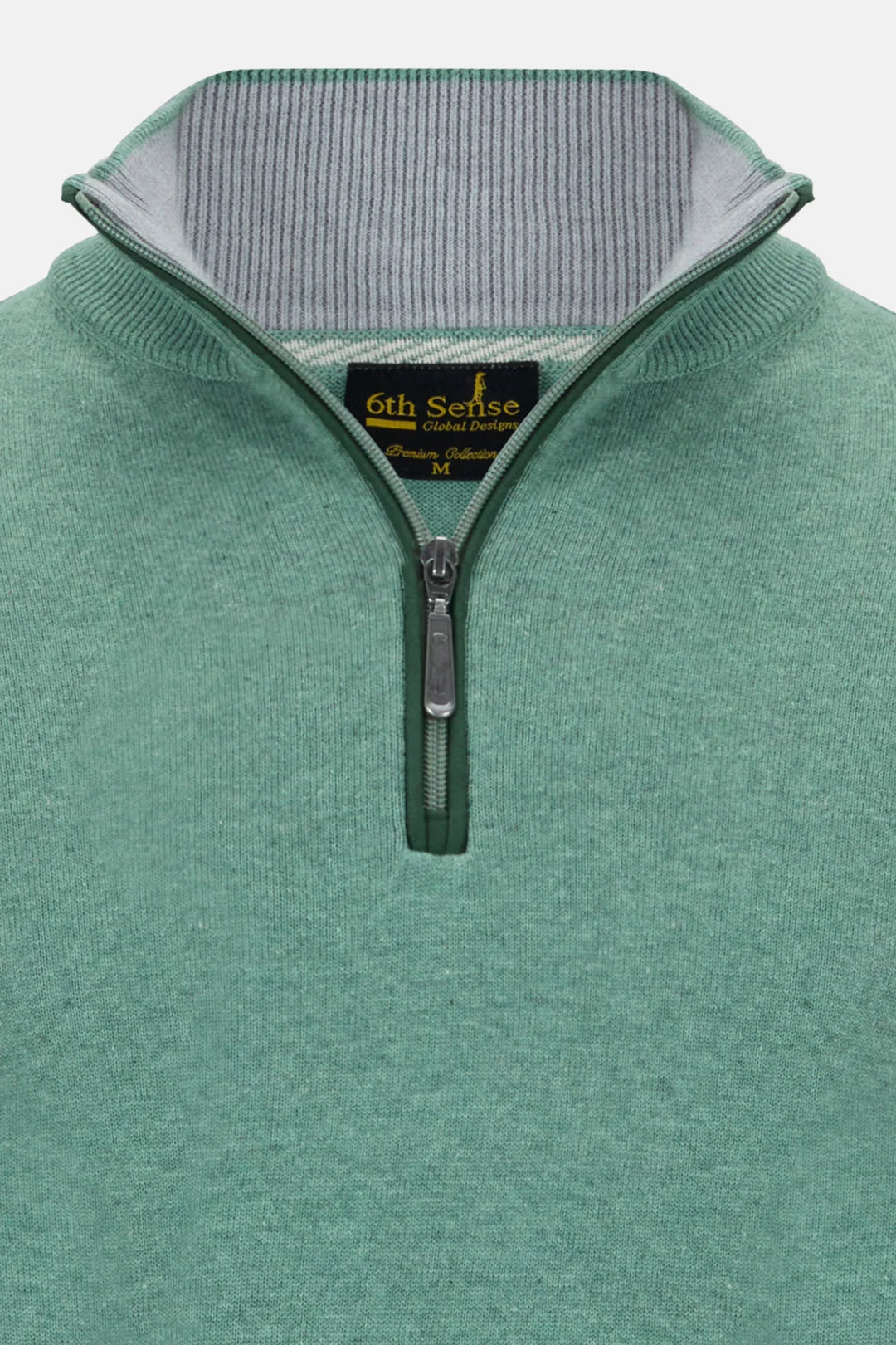 6th Sense 1/4-zip Jumper | Harry | Peppermint