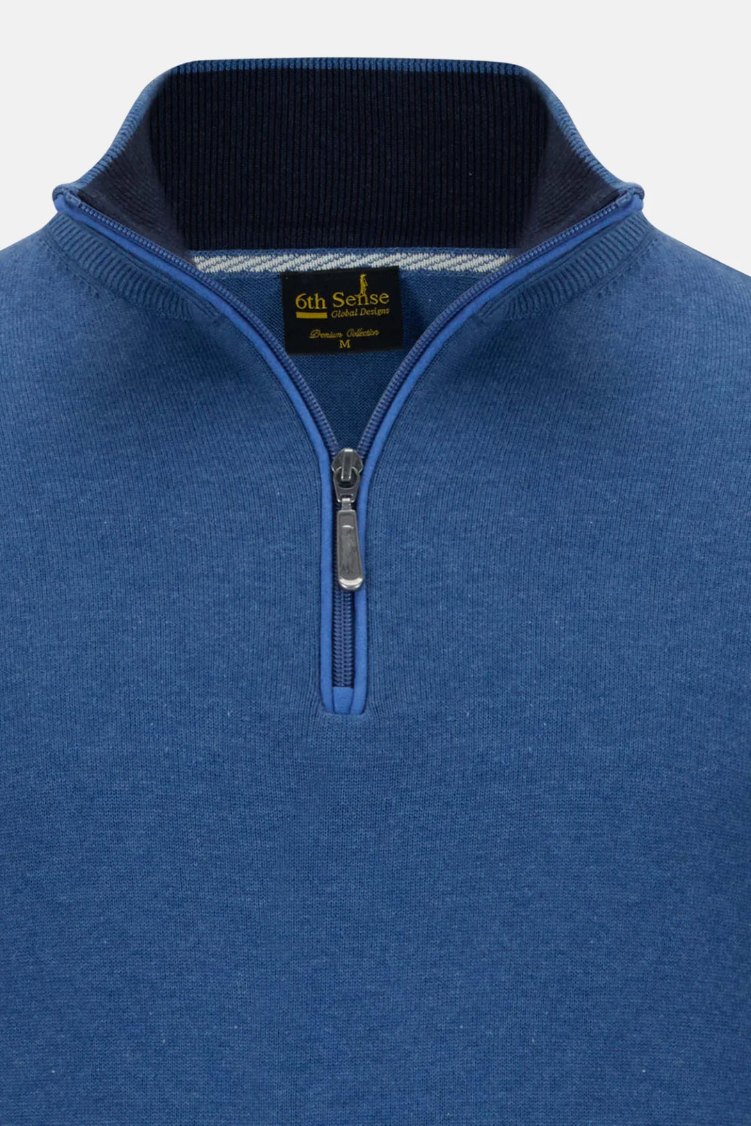 6th Sense 1/4-zip Jumper | Harry | True Blue