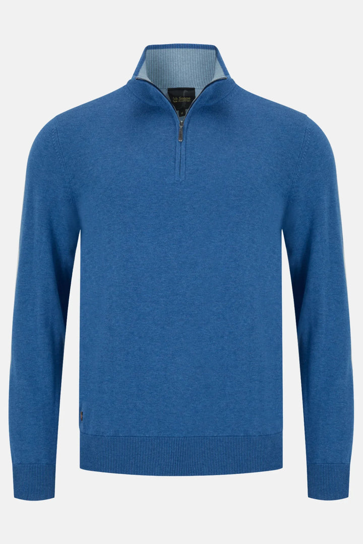 6th Sense 1/4-zip Jumper | Rise | Blue