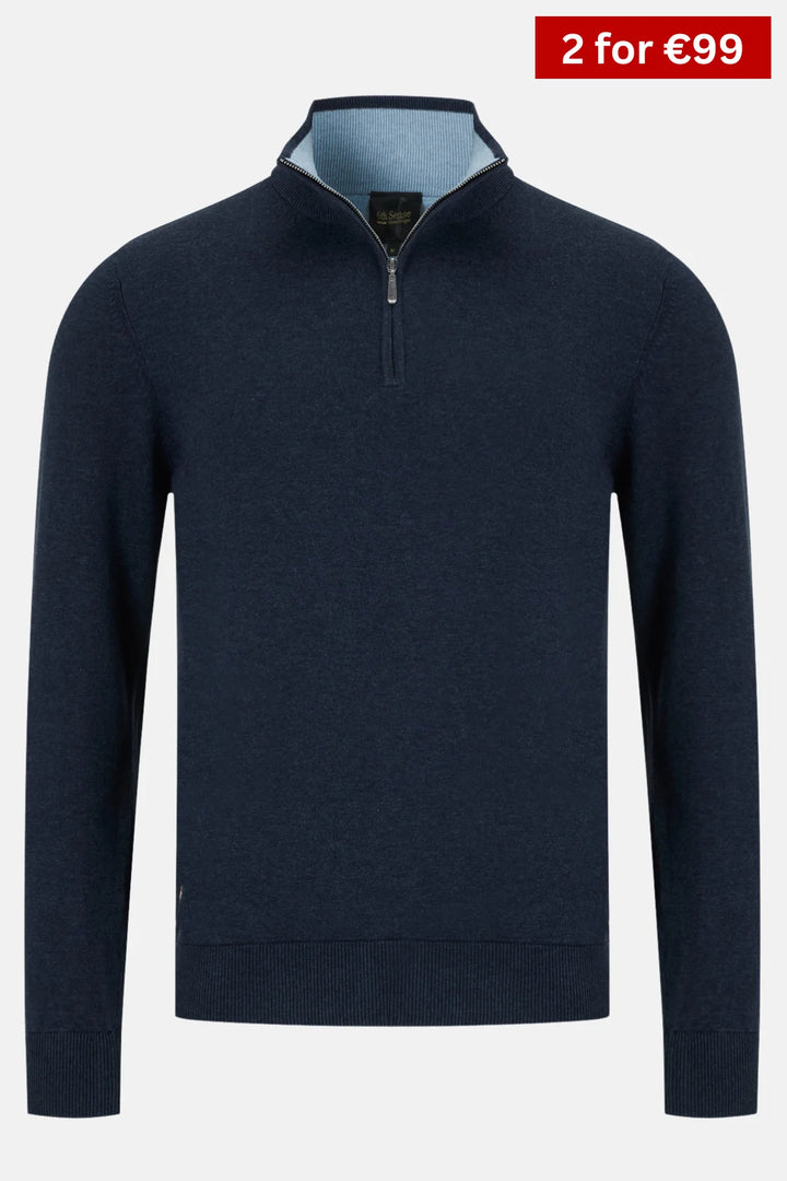 6th Sense 1/4-zip Jumper | Rise | Sky Captain