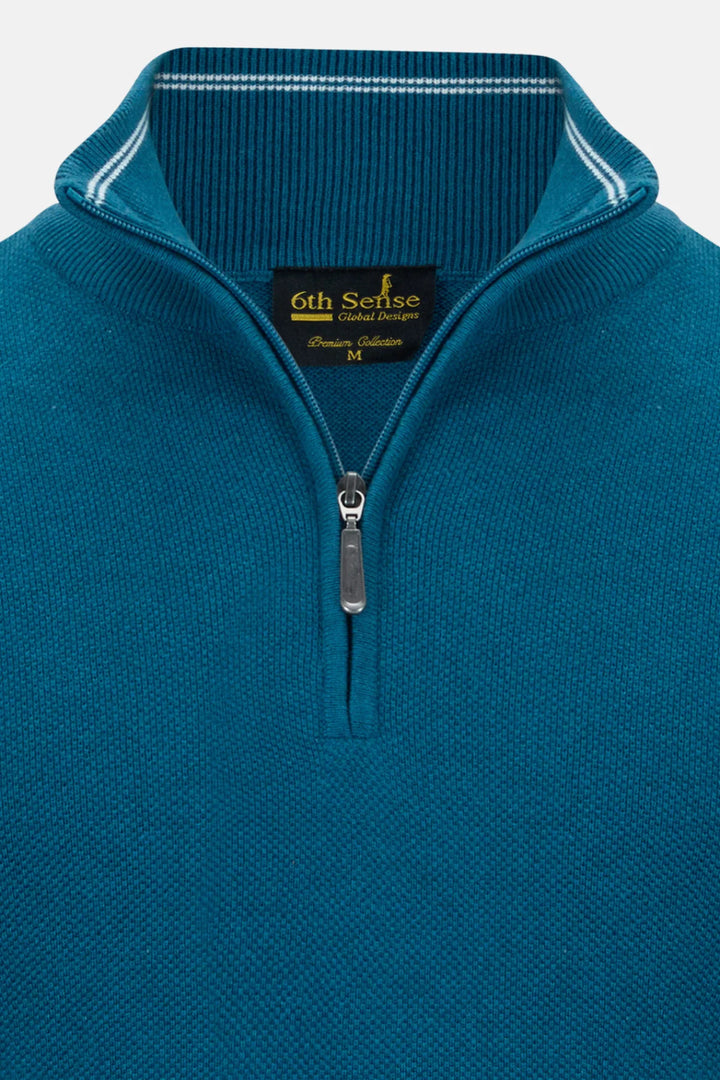 6th Sense 1/4-zip Jumper | Tropic | Midnight