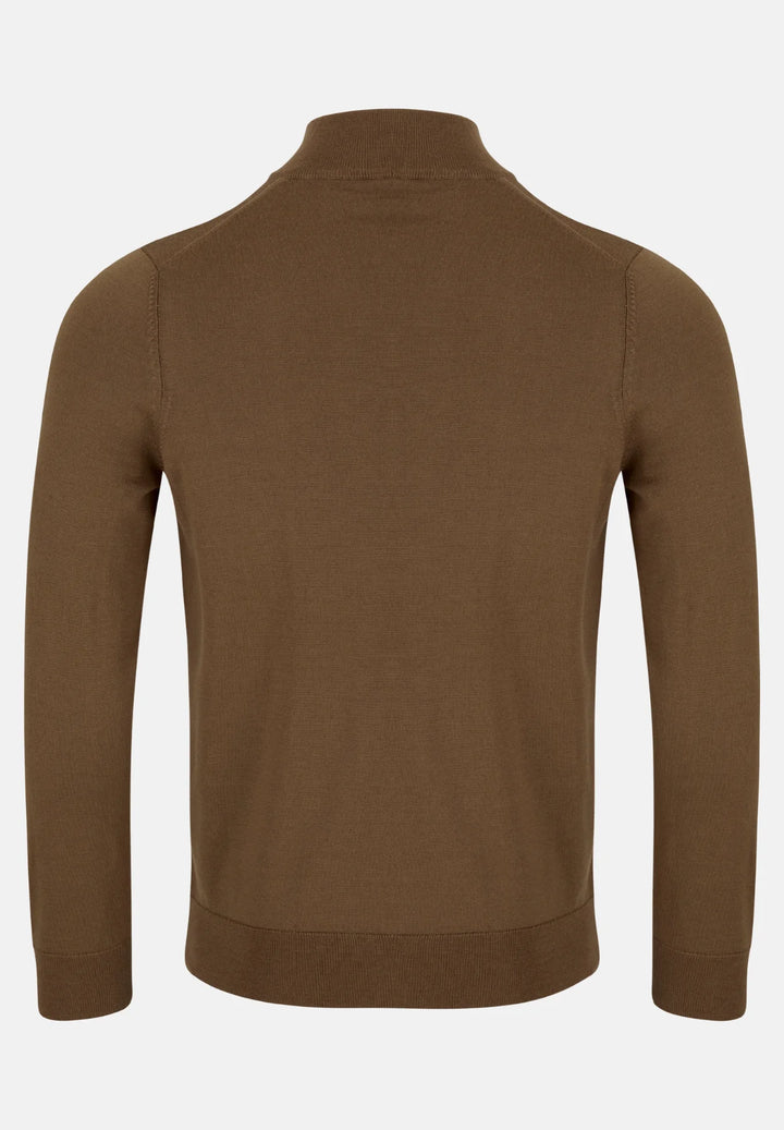 6th Sense 1/4-zip Merino Jumper | Vison