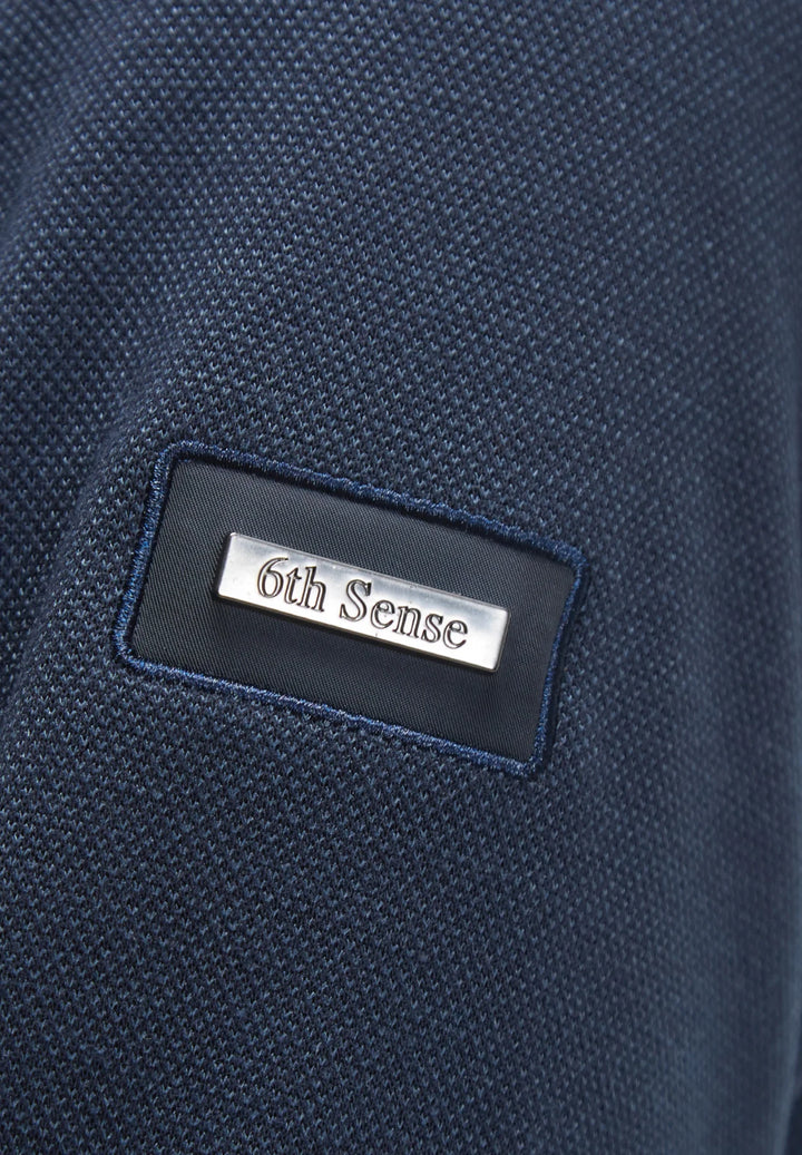 6th Sense 1/4-zip Quinn Top | Sapphire