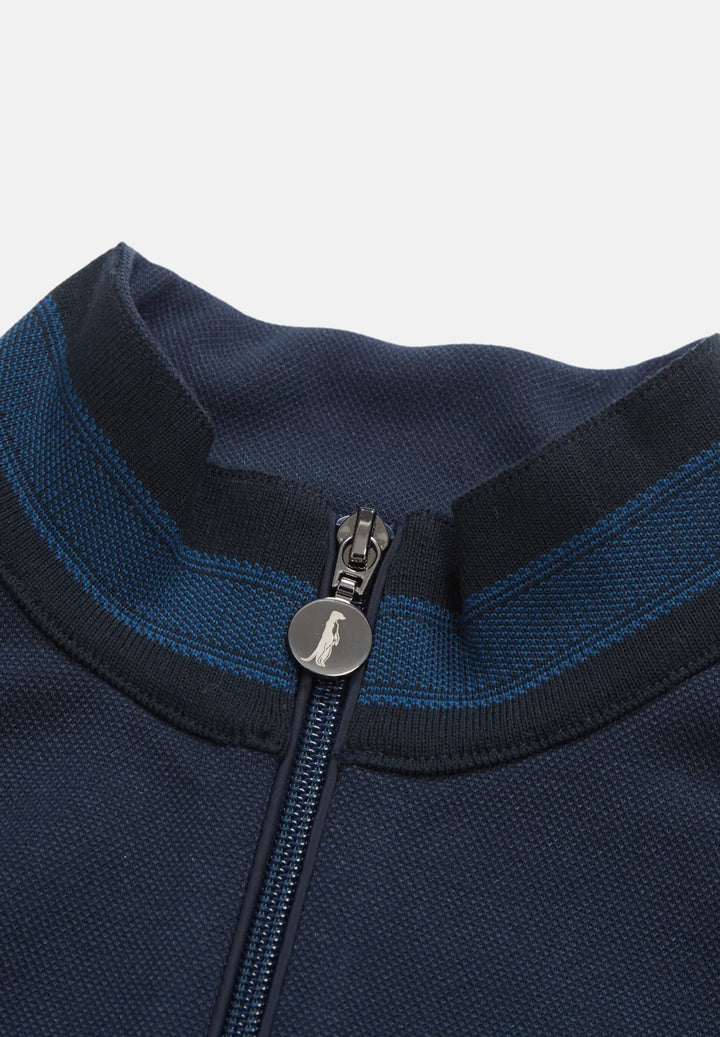 6th Sense 1/4-zip Quinn Top | Sapphire