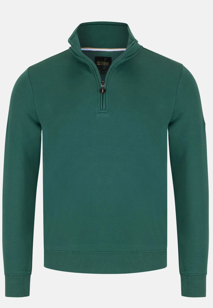 6th Sense 1/4-zip Top | Core | Aqua