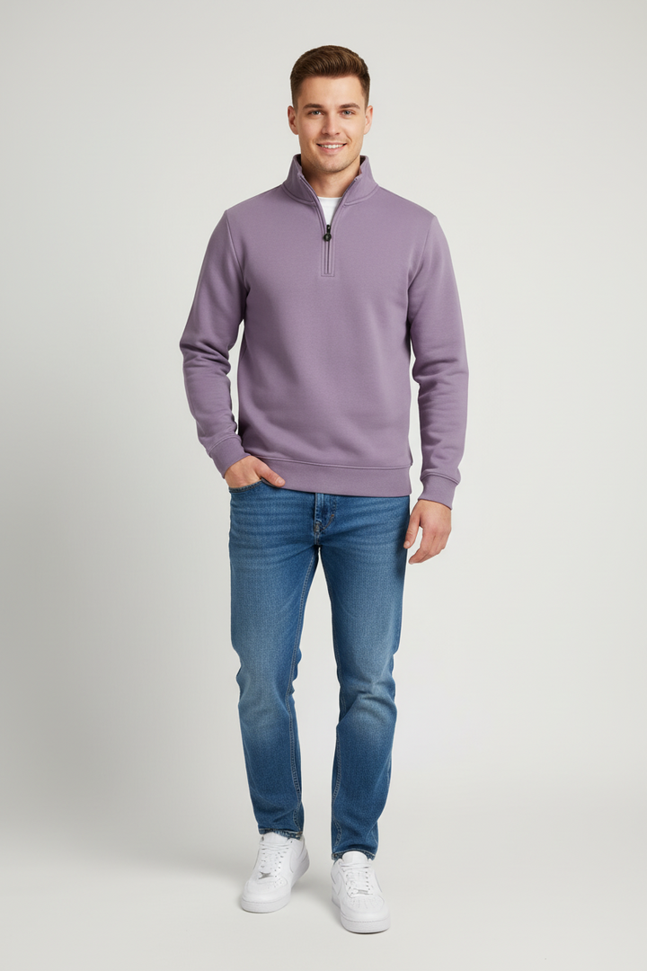 6th Sense 1/4-zip Top | Core | Lilac
