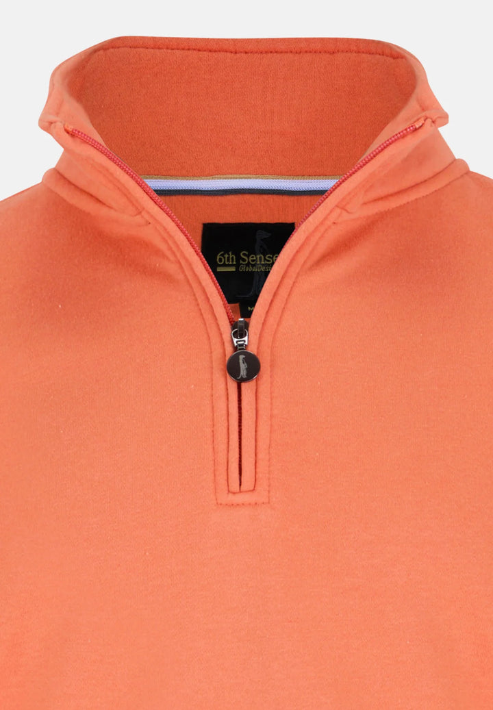 6th Sense 1/4-zip Top | Core | Orange