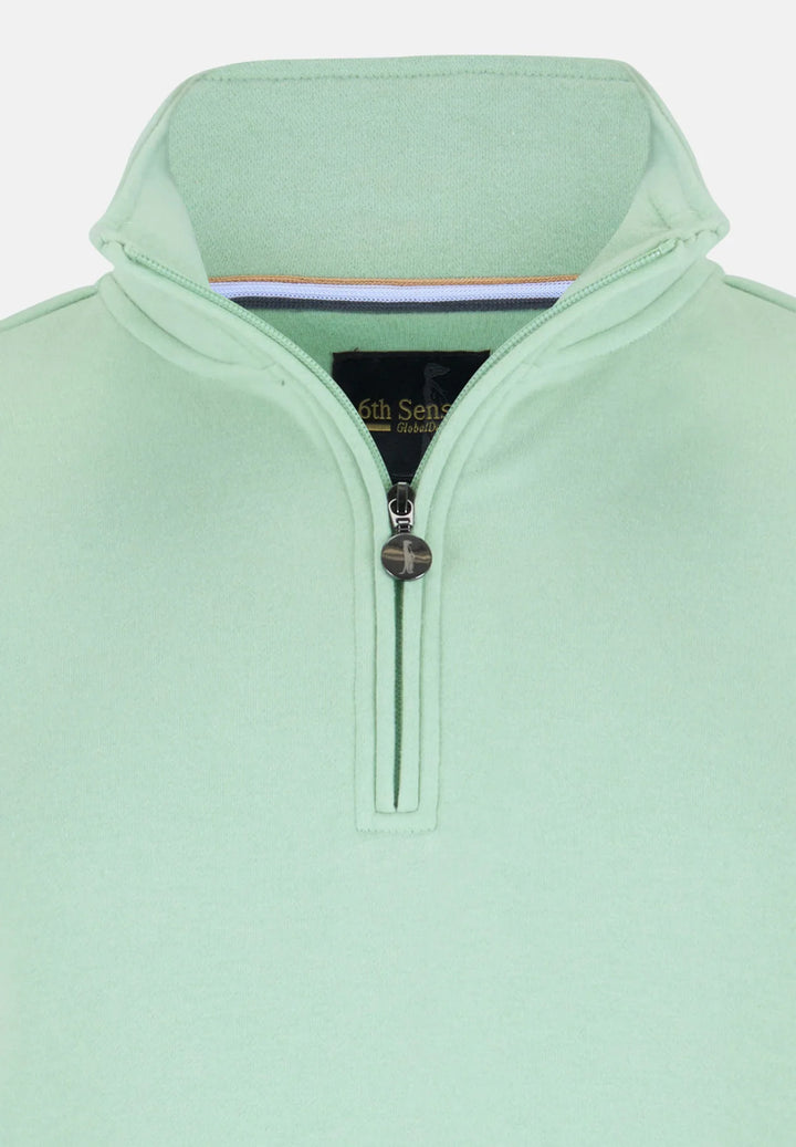 6th Sense 1/4-zip Top | Core | Pea