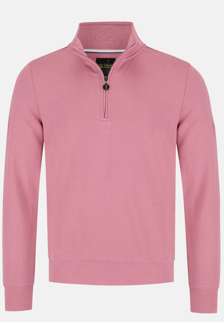 6th Sense 1/4-zip Top | Core | Rose