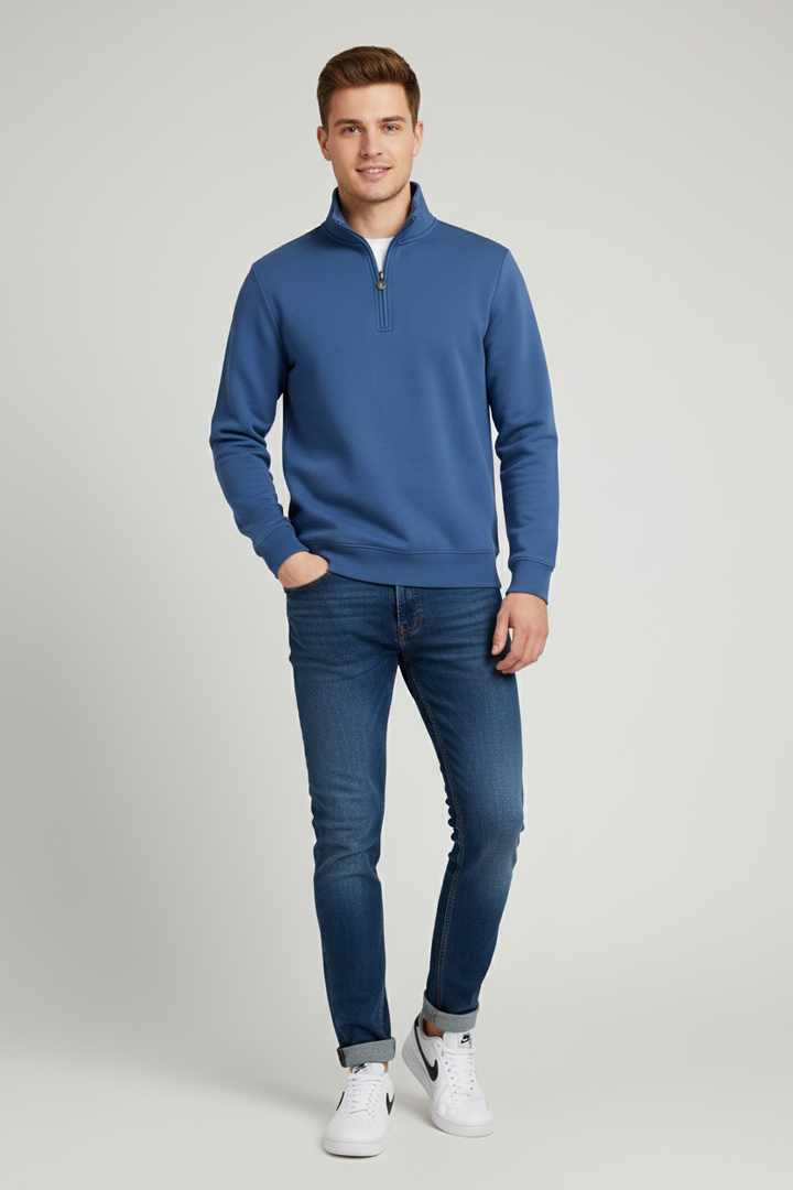 6th Sense 1/4-zip Top | Core | Steel