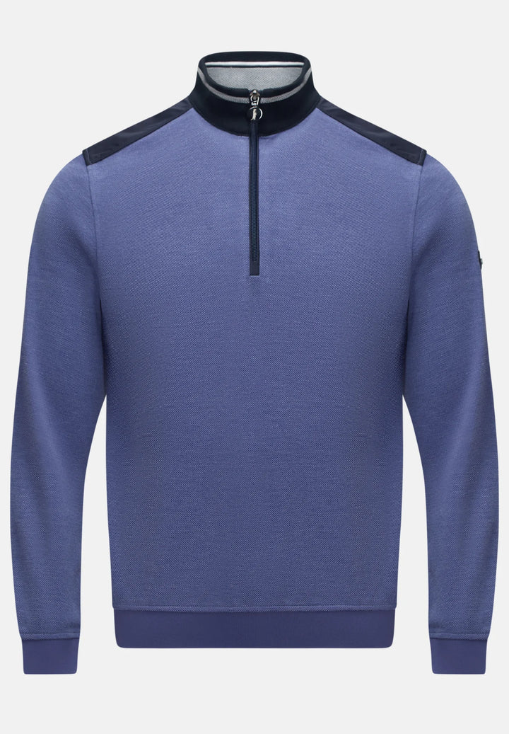 6th Sense 1/4-zip Vega Top | Blue