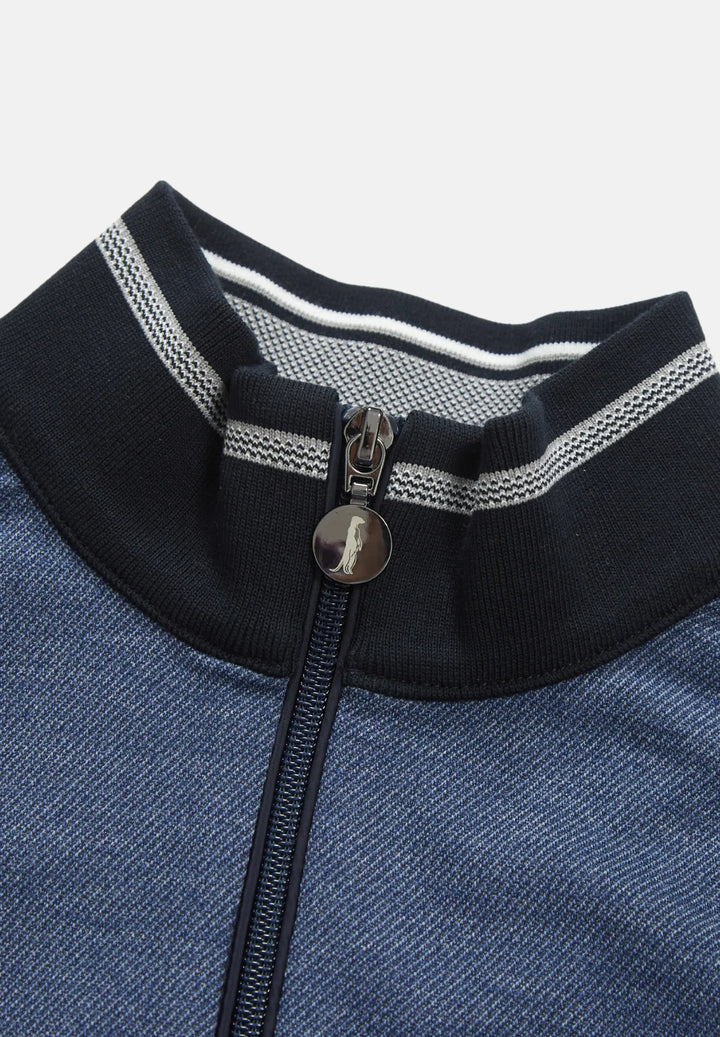 6th Sense 1/4-zip Vega Top | Denim