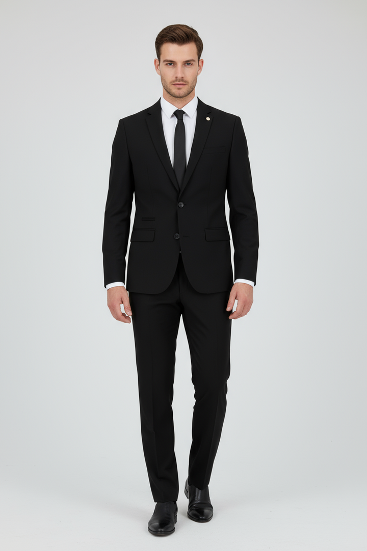 6th Sense 3-Piece Suit | Valley | Black