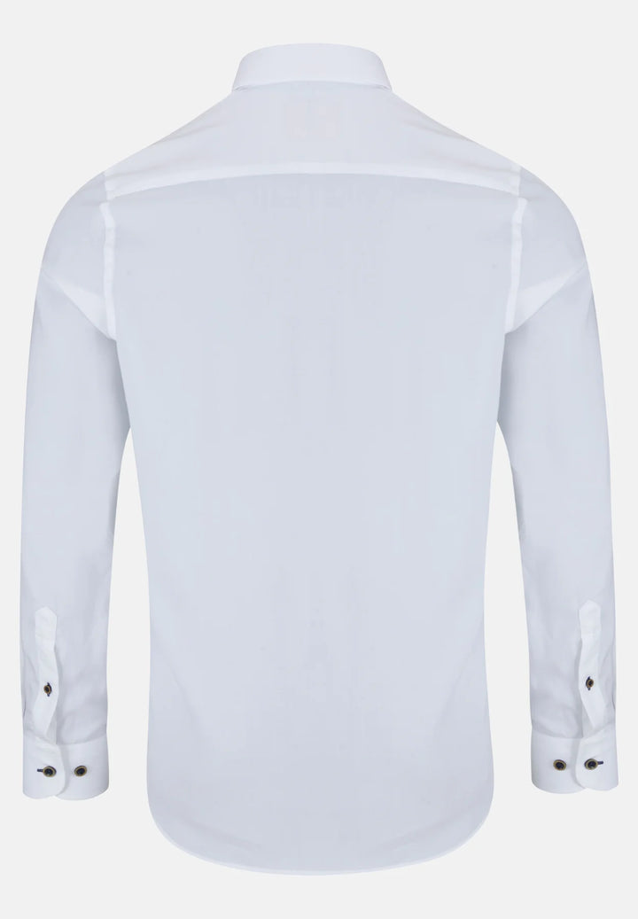 6th Sense BD Lyocell Shirt | Long Sleeve | White #1