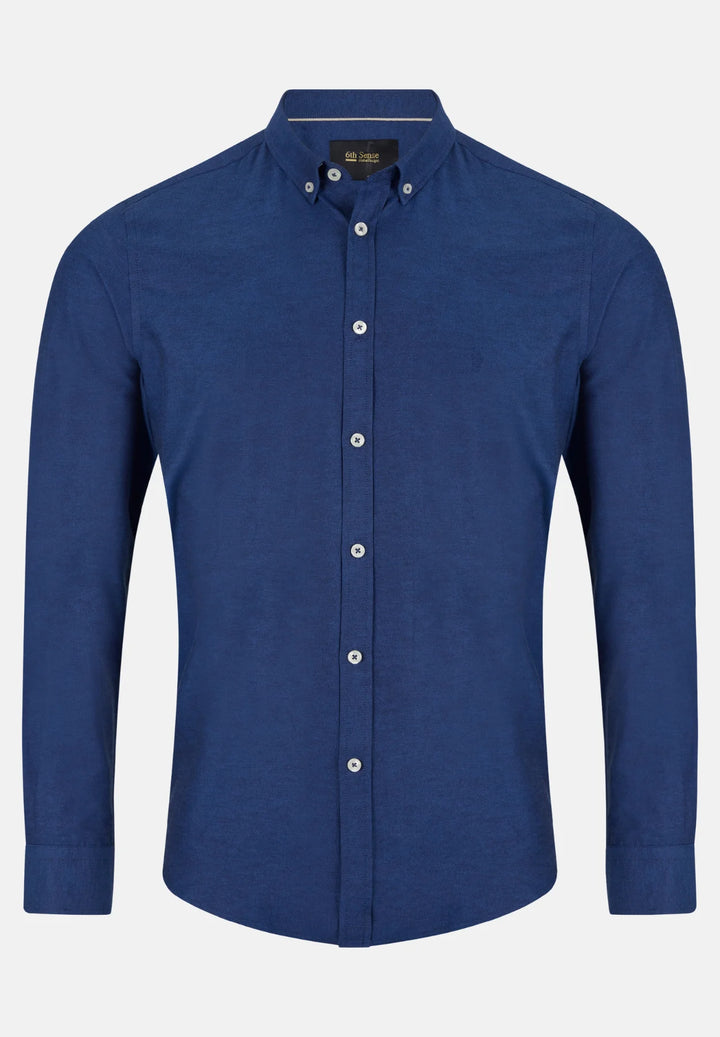 6th Sense BD Oxford Shirt | Long Sleeve | Dark Blue #5