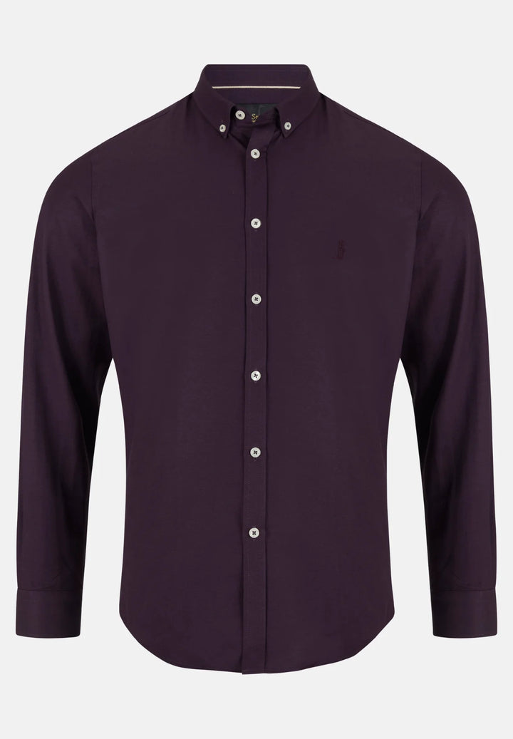 6th Sense BD Oxford Shirt | Long Sleeve | Purple #6