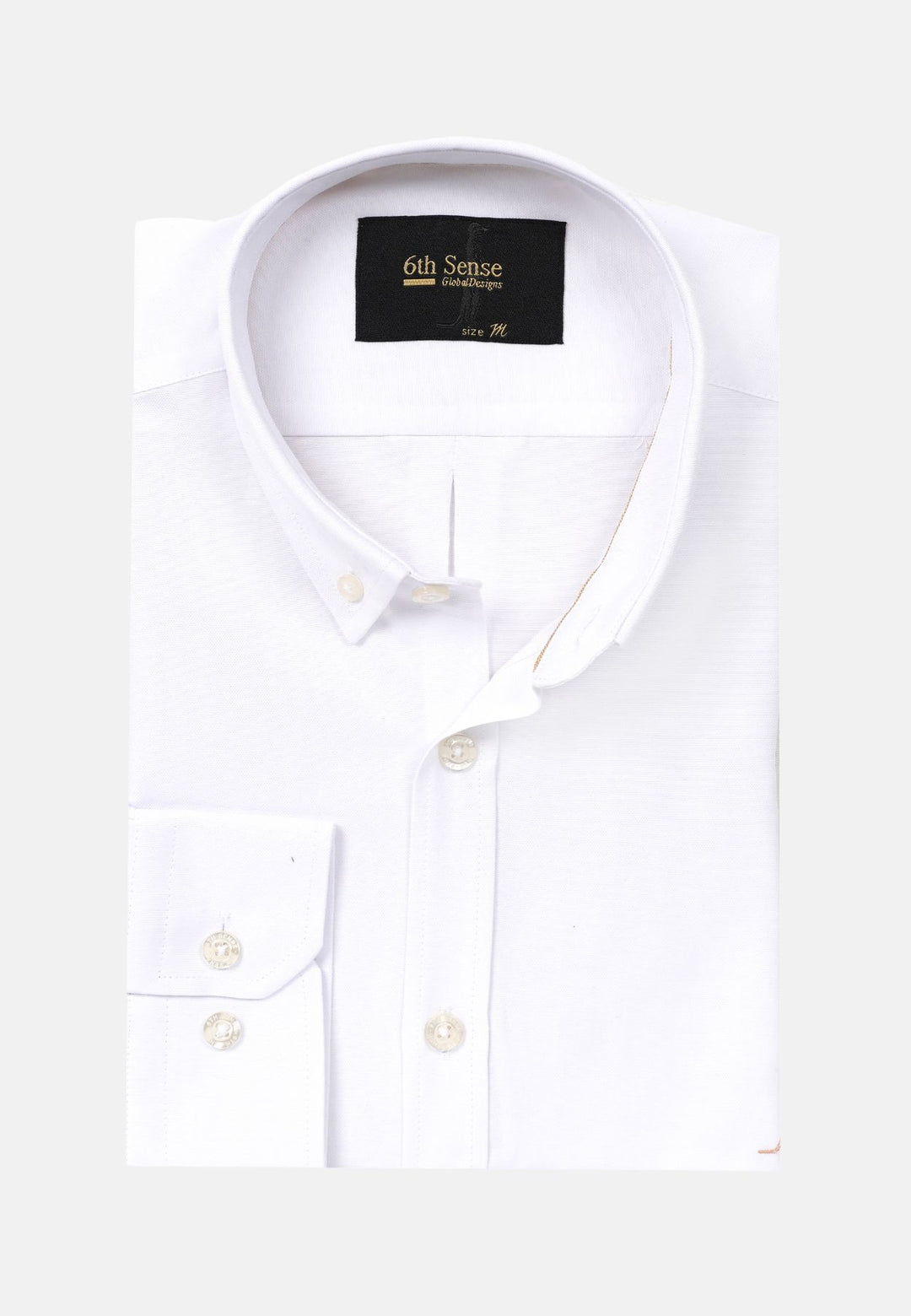 6th Sense BD Oxford Shirt | Long Sleeve |  White #1